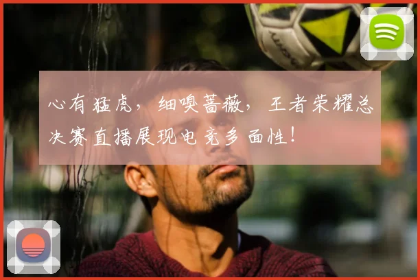 心有猛虎，细嗅蔷薇，王者荣耀总决赛直播展现电竞多面性！